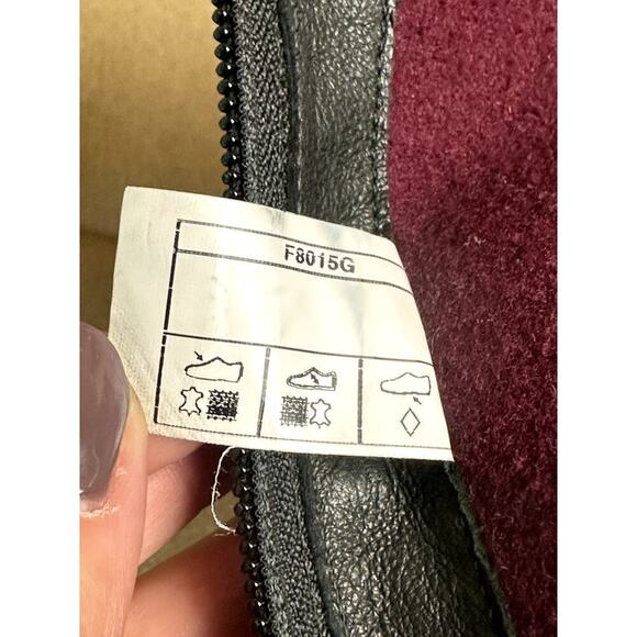 Ugg Black Wedge Knee High Waterproof Suede Boots Women's Size 8 - Picture 11 of 11